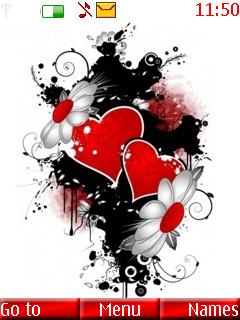 Hearts Abstract