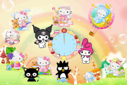 hello kitty and friends