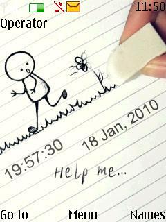 Help Me Clock
