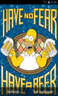 Homer Simpson Live Wallpapers