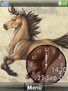 Horse Clock