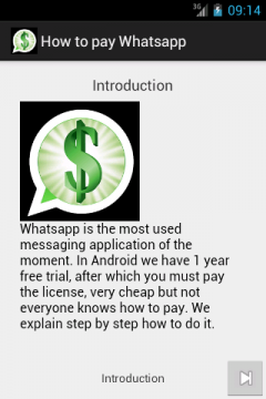 How to pay Whatsapp
