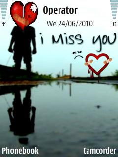 i miss  you