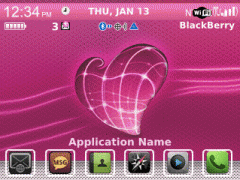 iHeart Theme for Blackberry 8300