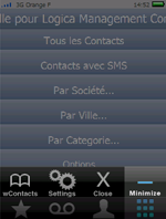 iPhone EDS VGA Skin for PocketCM Contact