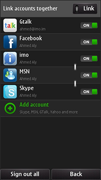 imo instant messenger for Symbian