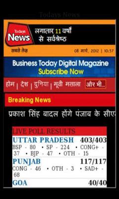 India Todays News Paper