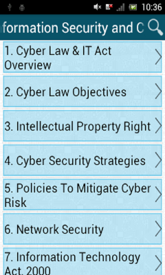 Information Security and Cyber Law