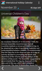 International Holiday Calendar