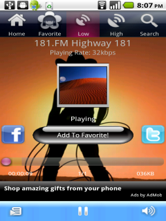 Android iRadioPlus