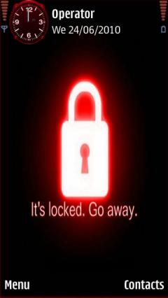 Its Locked Go Away