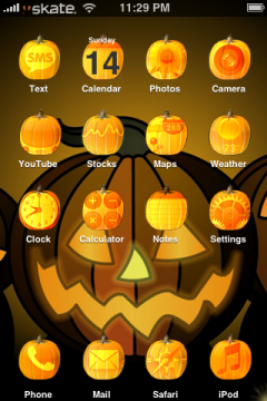 Jack-O-Lantern Halloween Theme