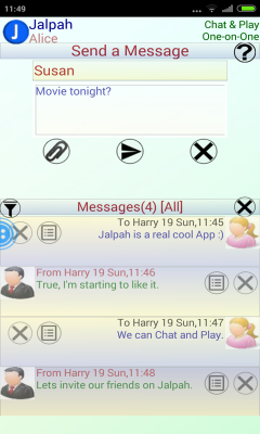 Jalpah Chat and Play in privacy