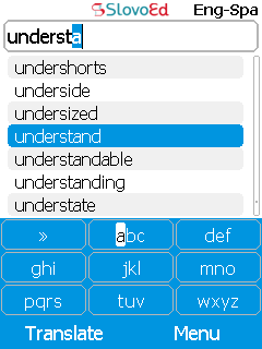 SlovoEd Classic English-Spanish & Spanish-English dictionary for mobiles