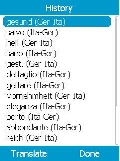 Langenscheidt Standard-Worterbuch Italienisch for mobile phones