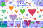 Blackberry Bold ZEN Theme: Joyful Hearts