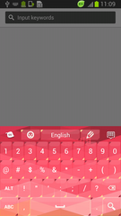 Keyboard App Pink Phone