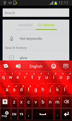 Keyboard Design Red App