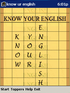 "Know Your English"