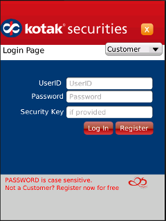 Kotak Mobile Stock Trader-4.6
