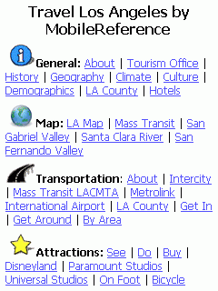 Travel Los Angeles - illustrated city guide and maps
