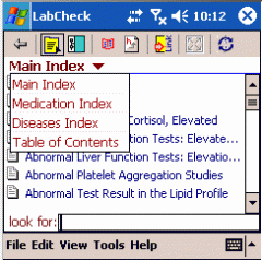 Pocket Advisor - Checklist of Laboratory Interpretation (Labcheck)