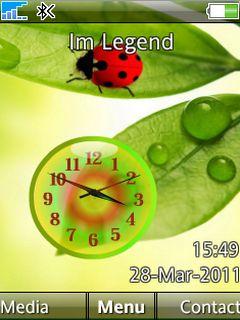 Ladybird Clock
