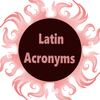 Latin Acronyms
