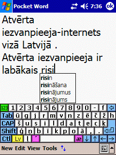 Latvian Language Support (Latvian LEng)