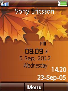 Leaf Digital Clock