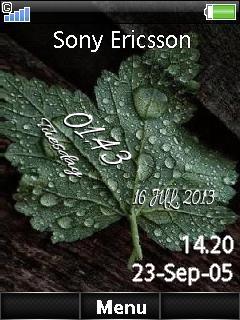 Leaf Digital Clock
