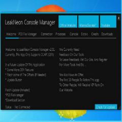 LeakNeon Console Manager
