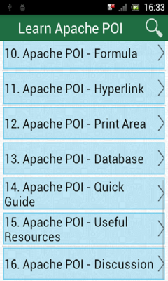 Learn Apache POI