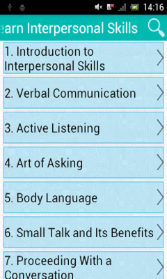 Learn Interpersonal Skills