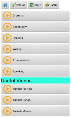 Learn Turkish via Videos
