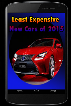 Least Expensive New Cars of 2015