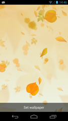 Leaves 3D Live Wallpaper