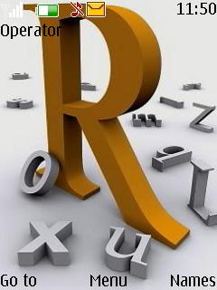 Letter R