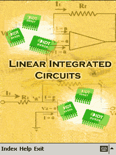 Linear Integrated Circuits  for Pocket PC 2002/2003