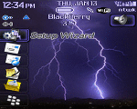 8100 Blackberry ZEN Theme: Lightning