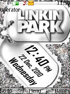 Linkin Park Clock