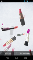 Lipsticks Live Wallpaper