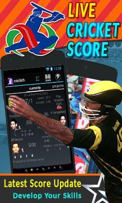 LIVE CRICKET SCORE by SM