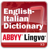 ABBYY Lingvo x3 Mobile English - Italian Concise Oxford Paravia Dictionary