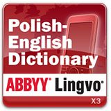 ABBYY Lingvo x3 Mobile Polish - English Collins Dictionary