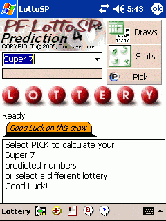 PF-LottoSP Lottery Prediction