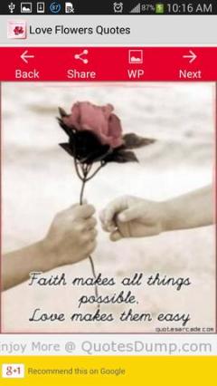 Love Flowers Quotes