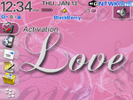 8300 Blackberry ZEN Theme: Love