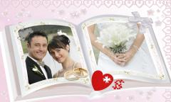 Lovely Wedding Photo Frames