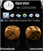 Lucky Dices Theme Free Flash Lite Screensaver